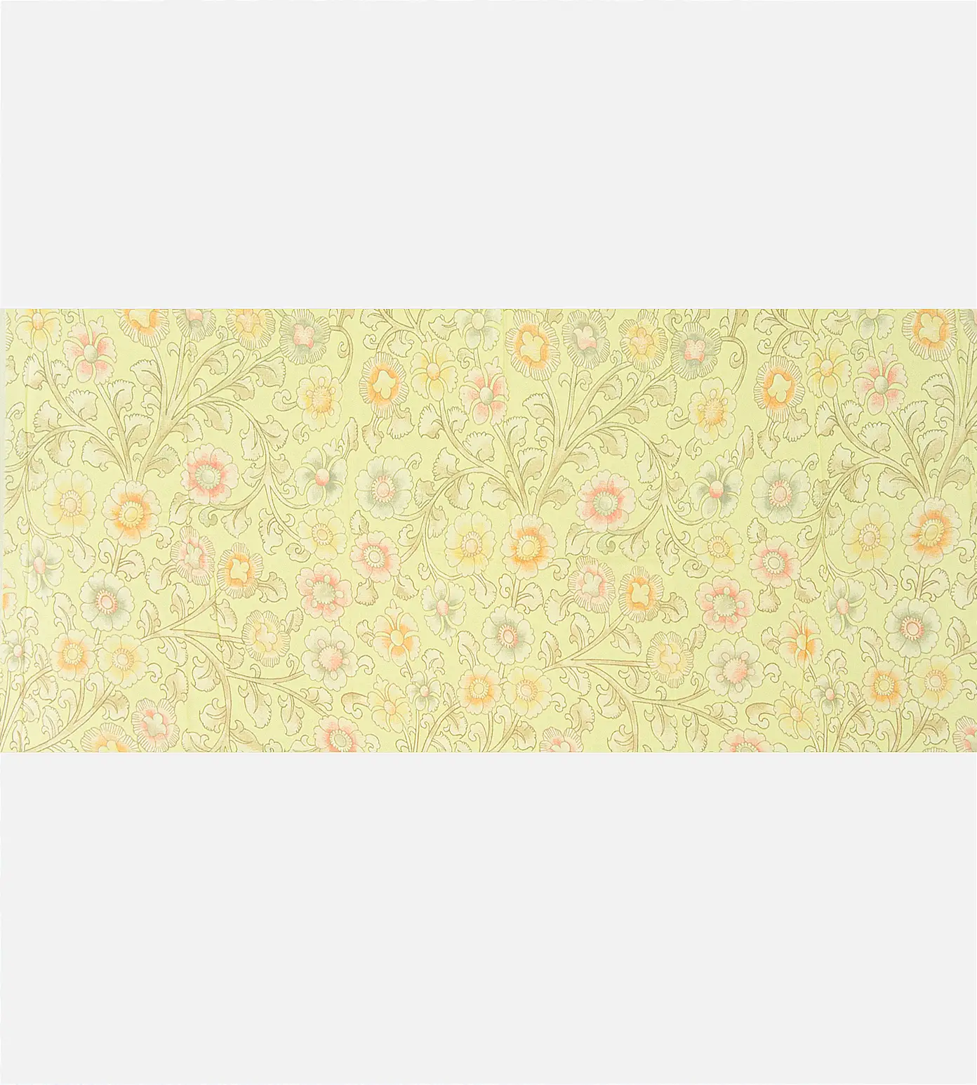 Yellow Tussar Saree4