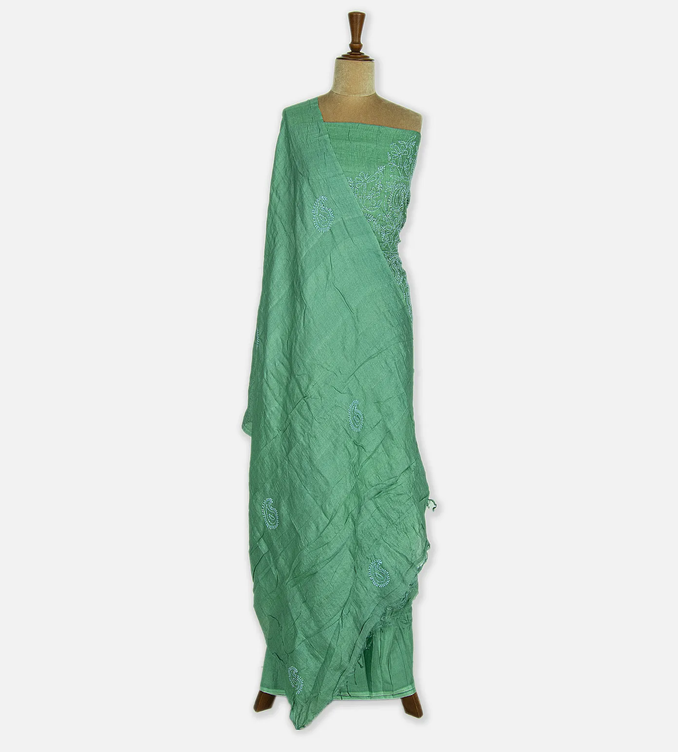 Green Tussar Salwar2