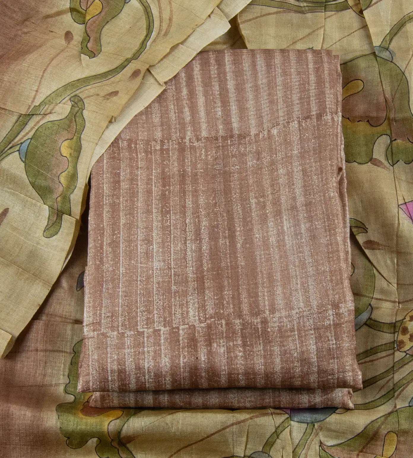 Brown Tussar Salwar1