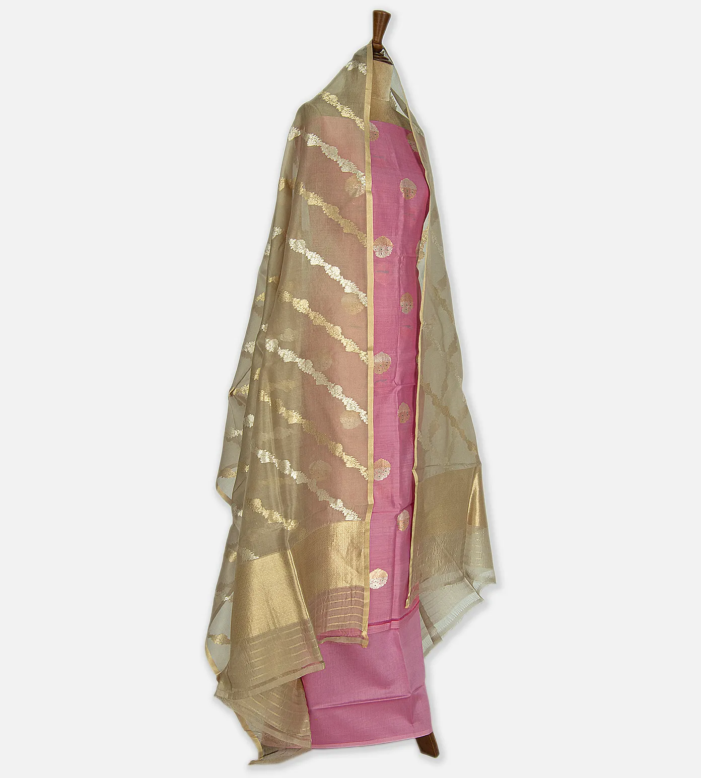 Light Pink Banarasi Silk Salwar3