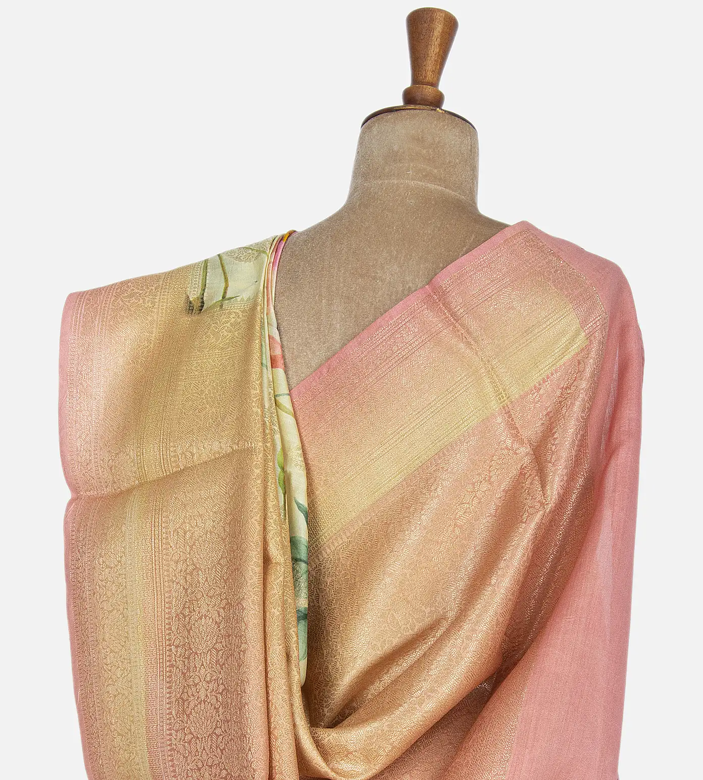 Yellow Chaniya Silk Saree3
