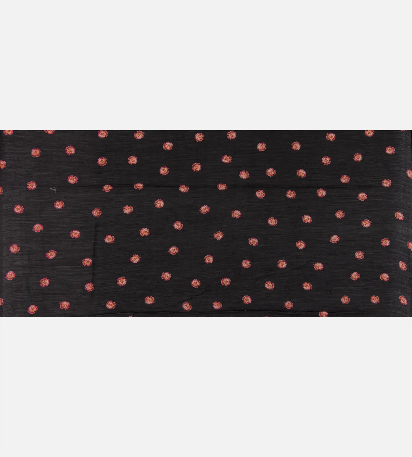 Black Organza Embroidery Saree4