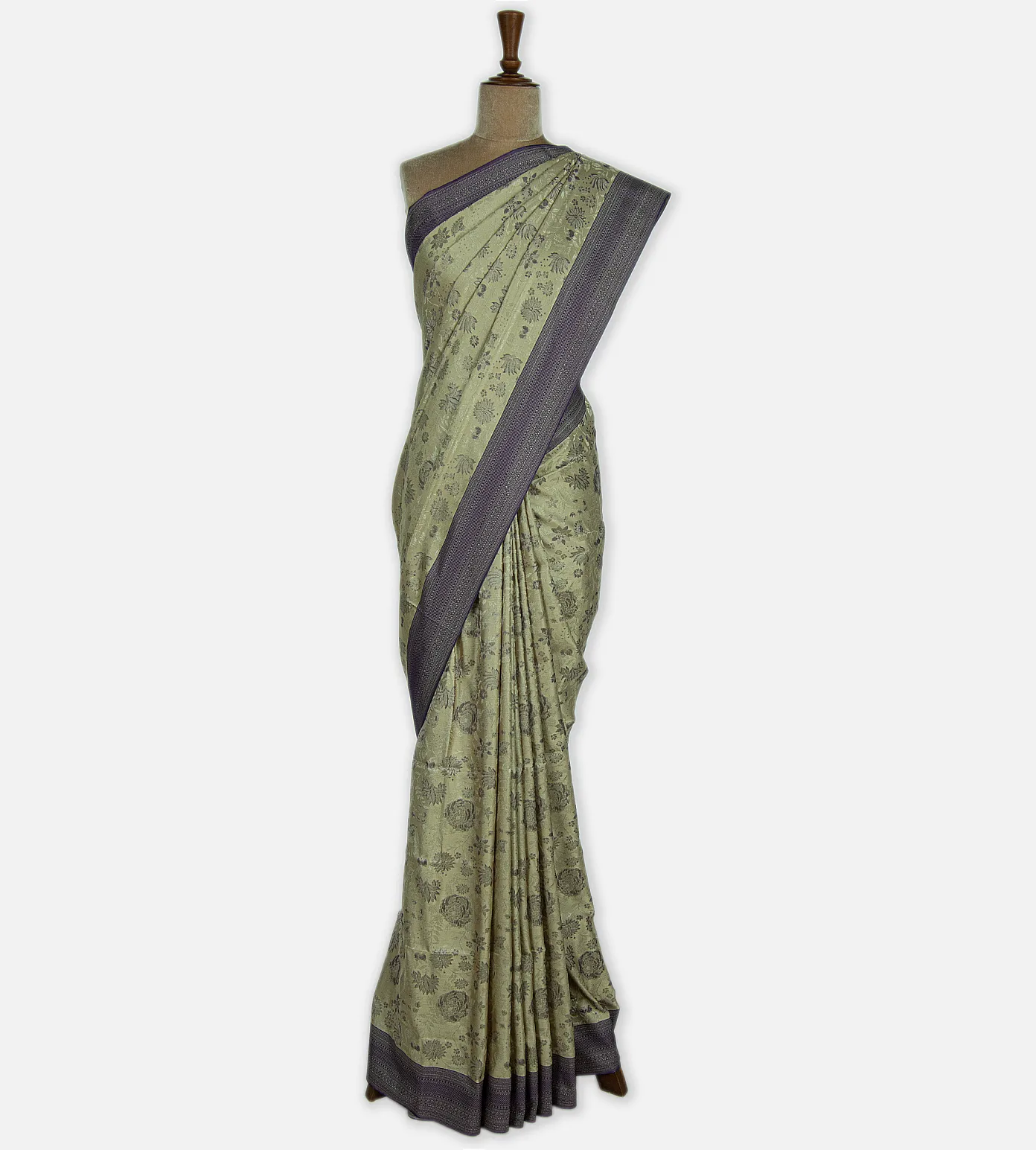 Light Beige Soft Silk Saree2
