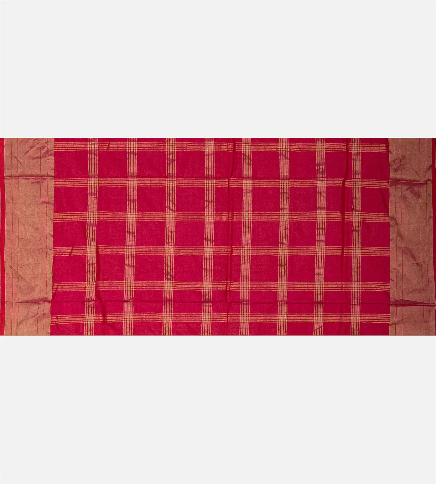 Pink Ikkat Silk Saree4