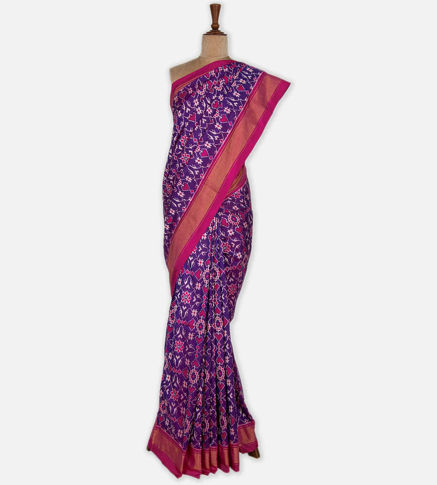 violet-ikkat-silk-saree-rv24395-b