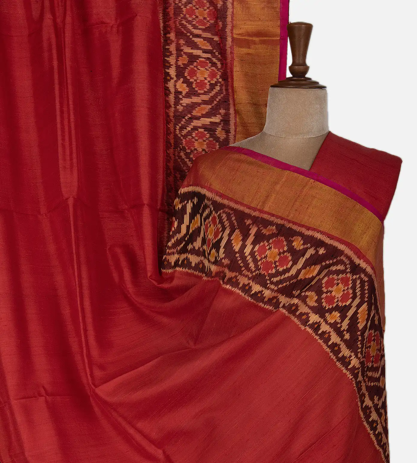 Red Patola Silk Saree1