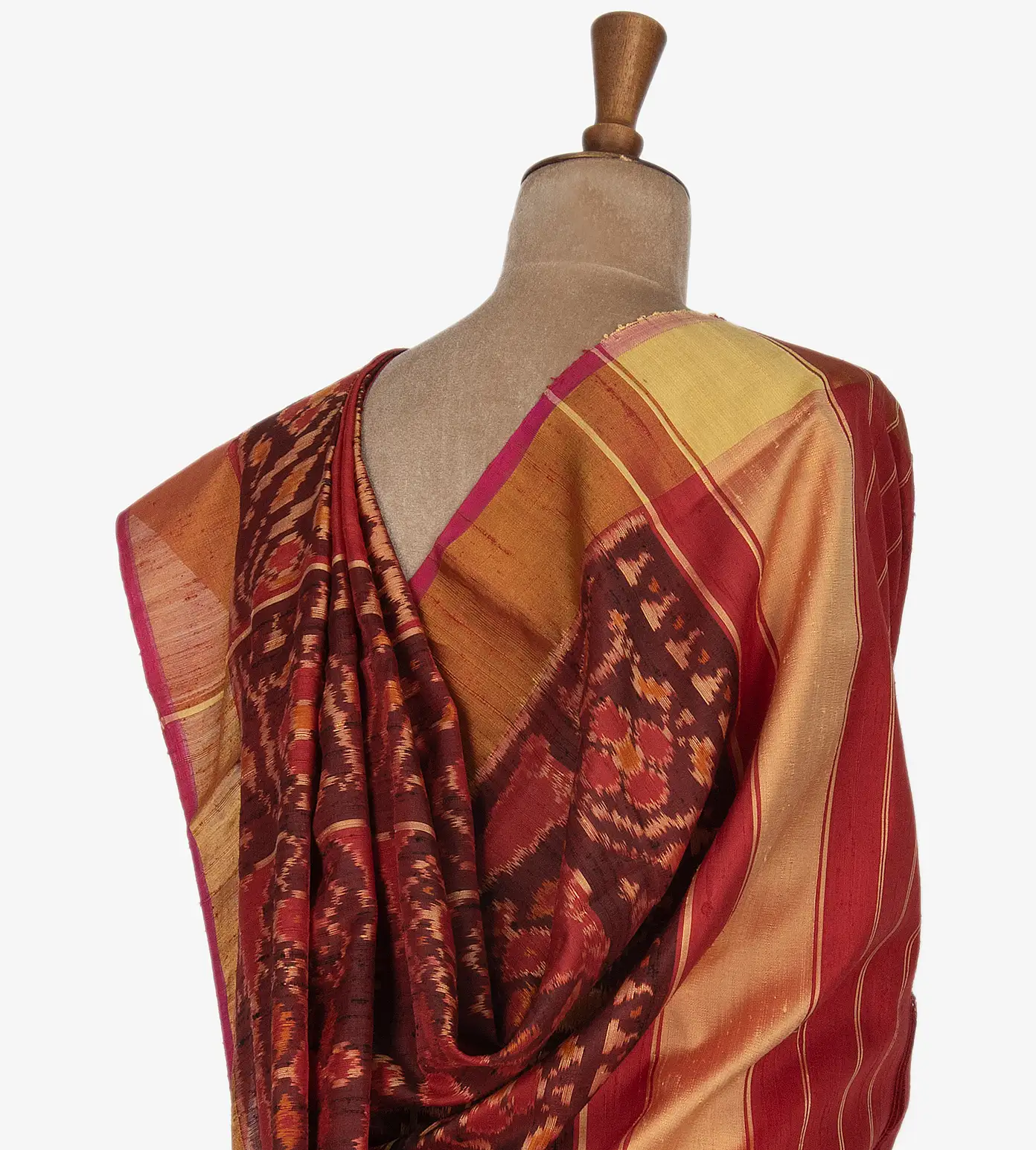 Red Patola Silk Saree3