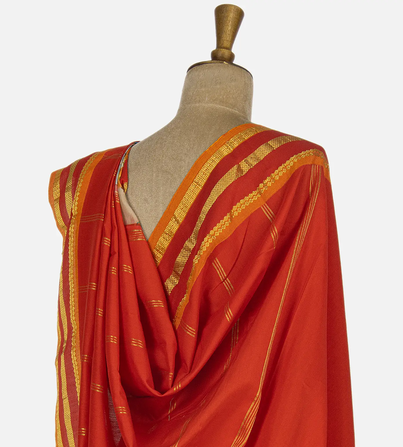 Creme Soft Silk Saree3