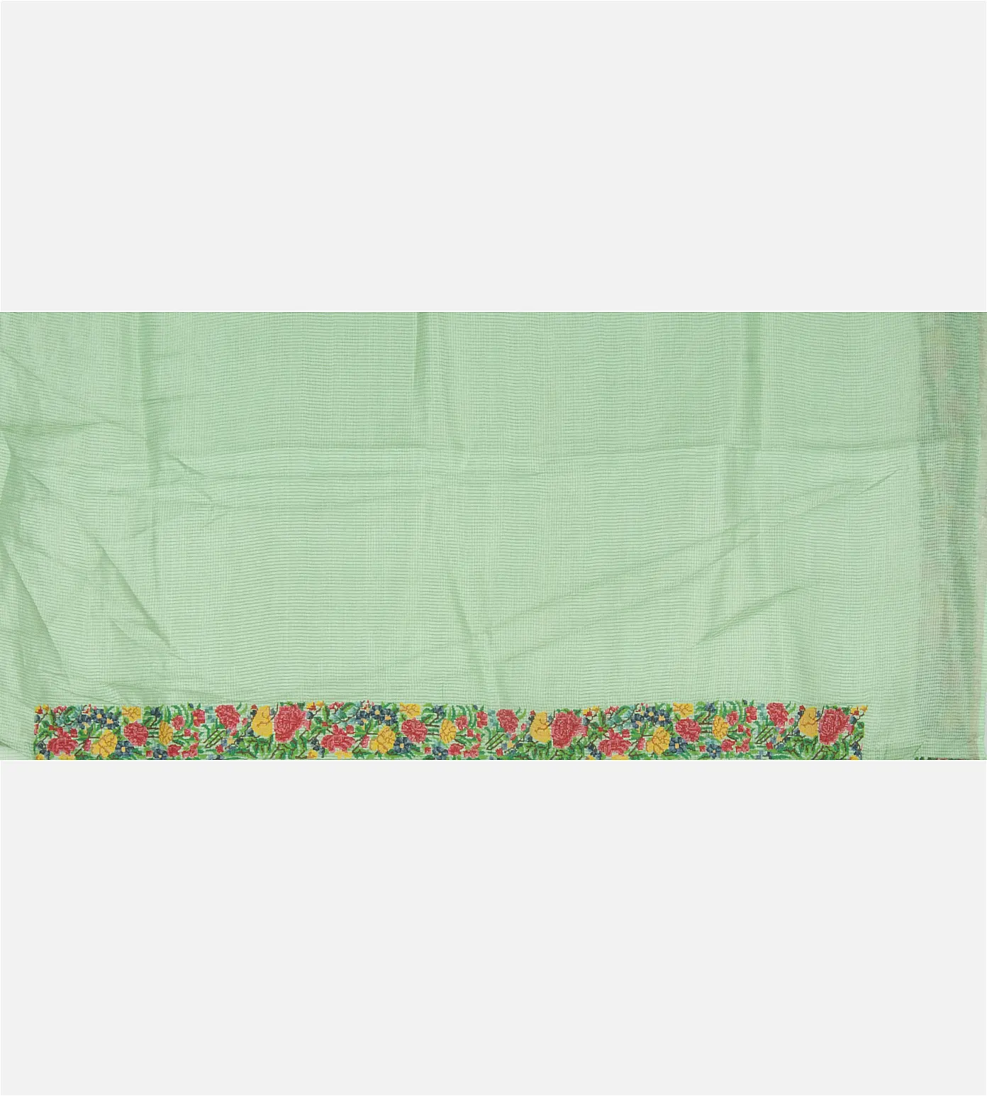 Pastel Green Tussar Saree4