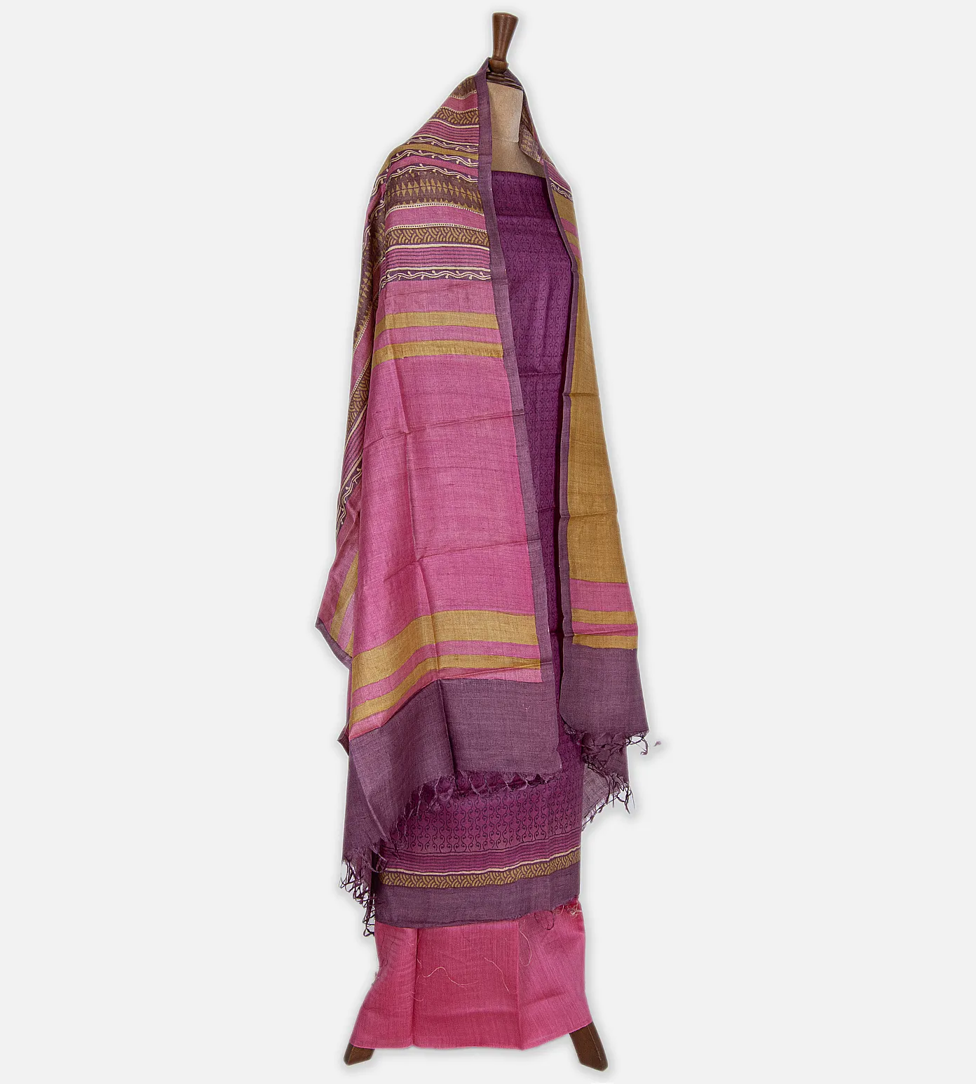 Purple Tussar Salwar3