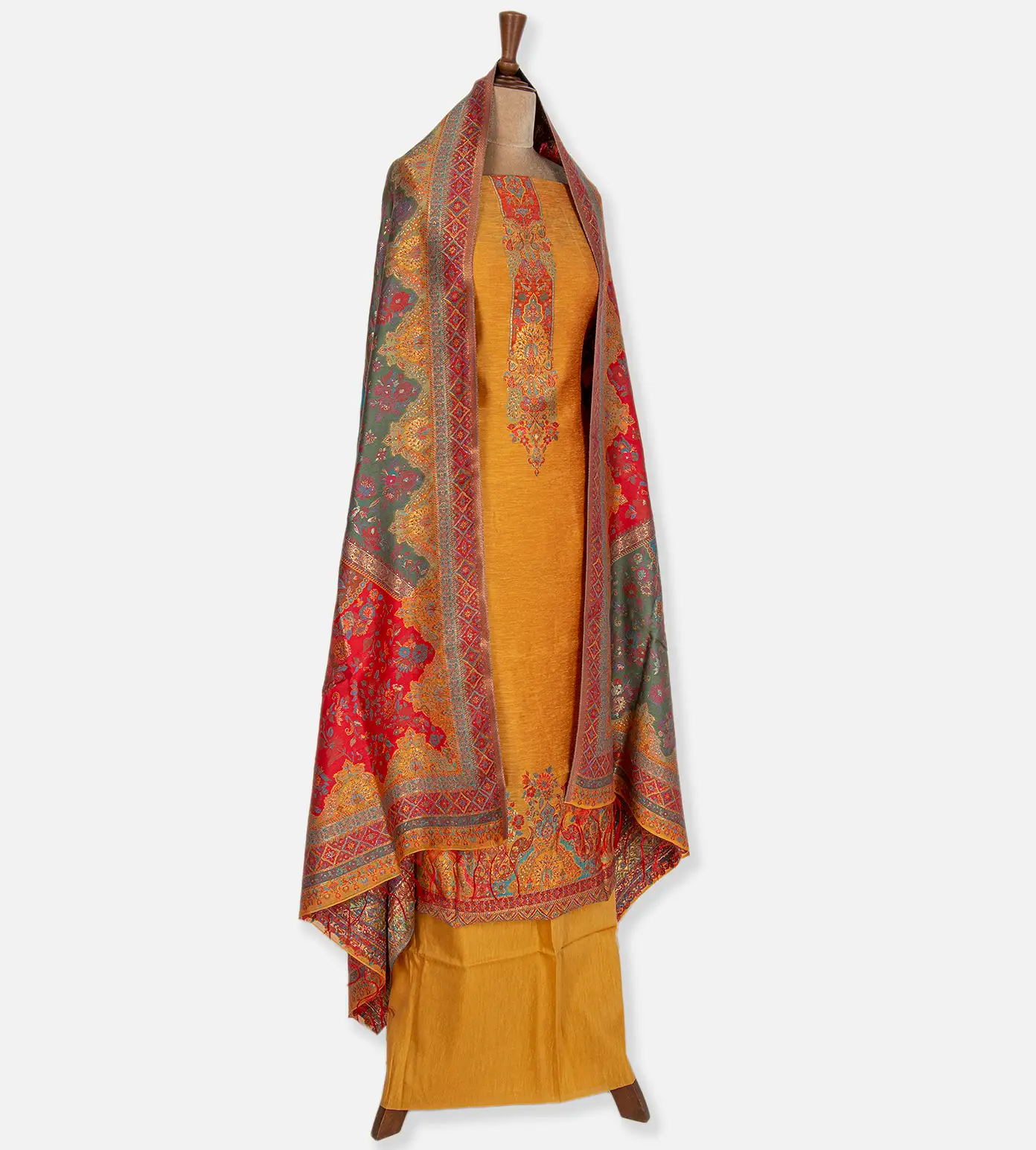 Yellow Kani Silk Salwar3