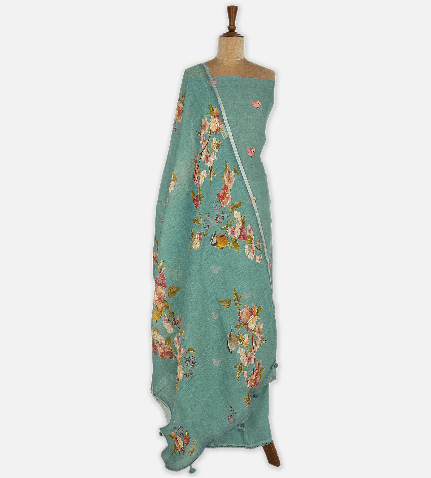 Blue Linen Salwar2