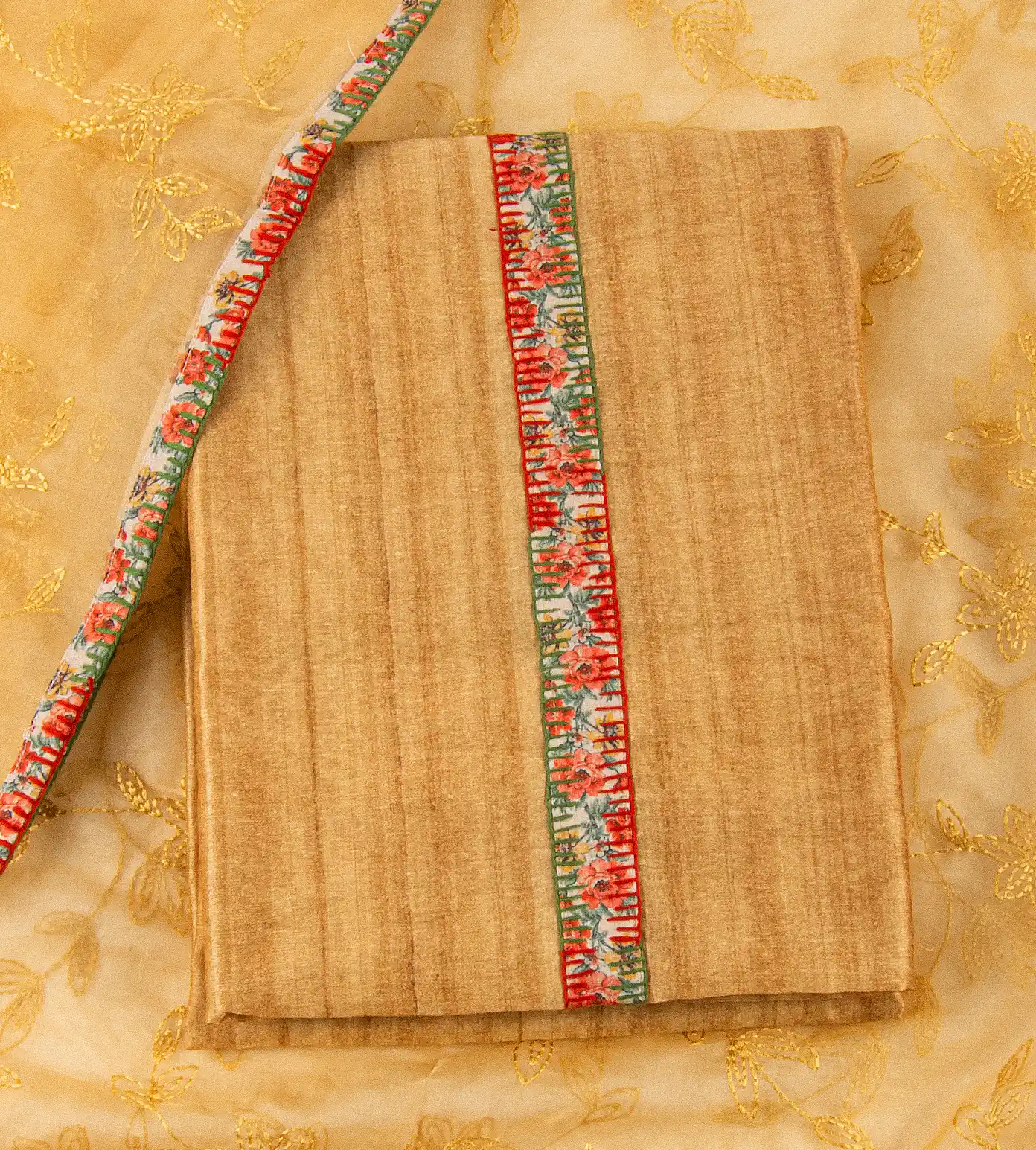 Yellow Mixed Cotton Salwar1