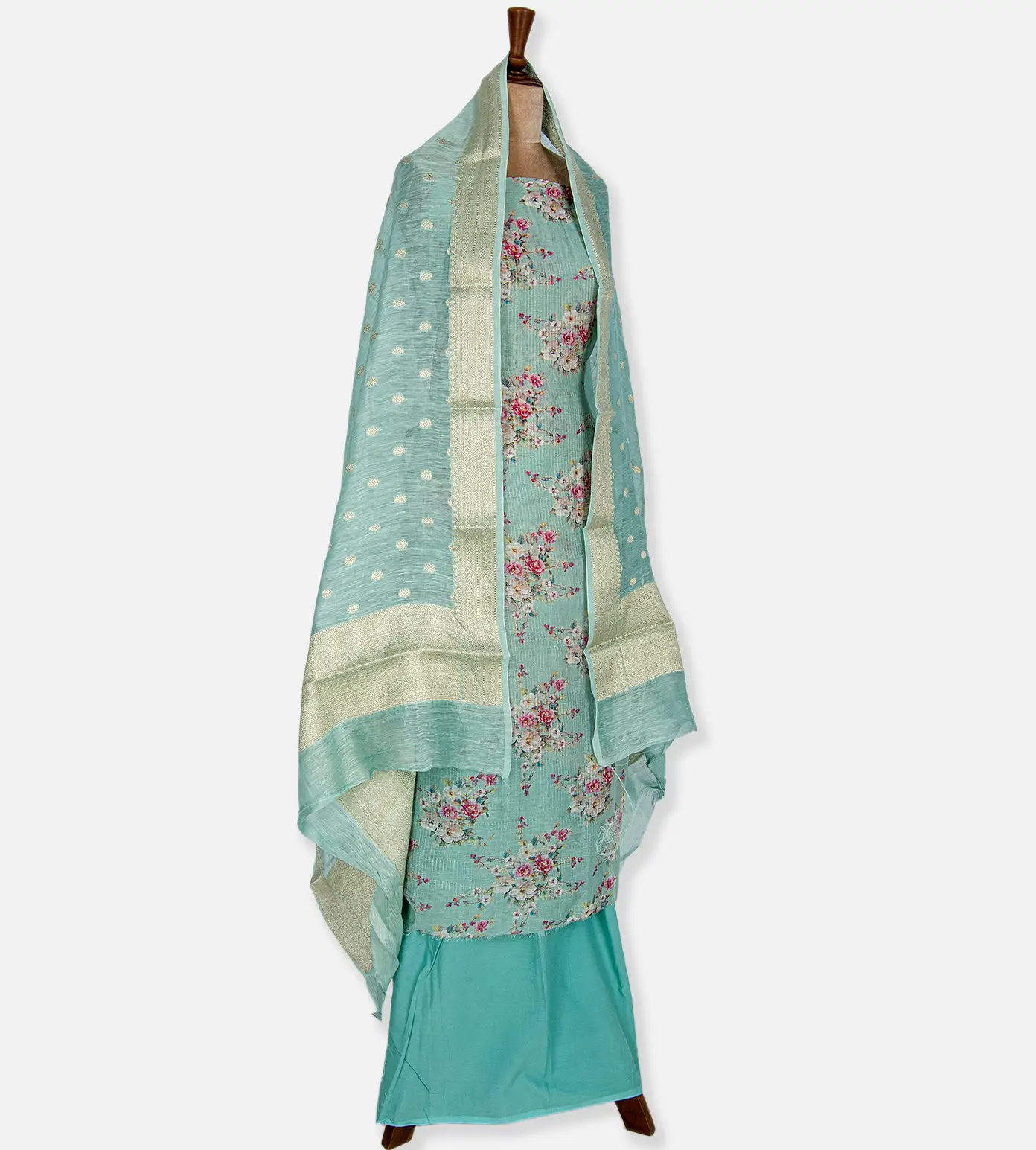 Light Blue Linen Salwar3