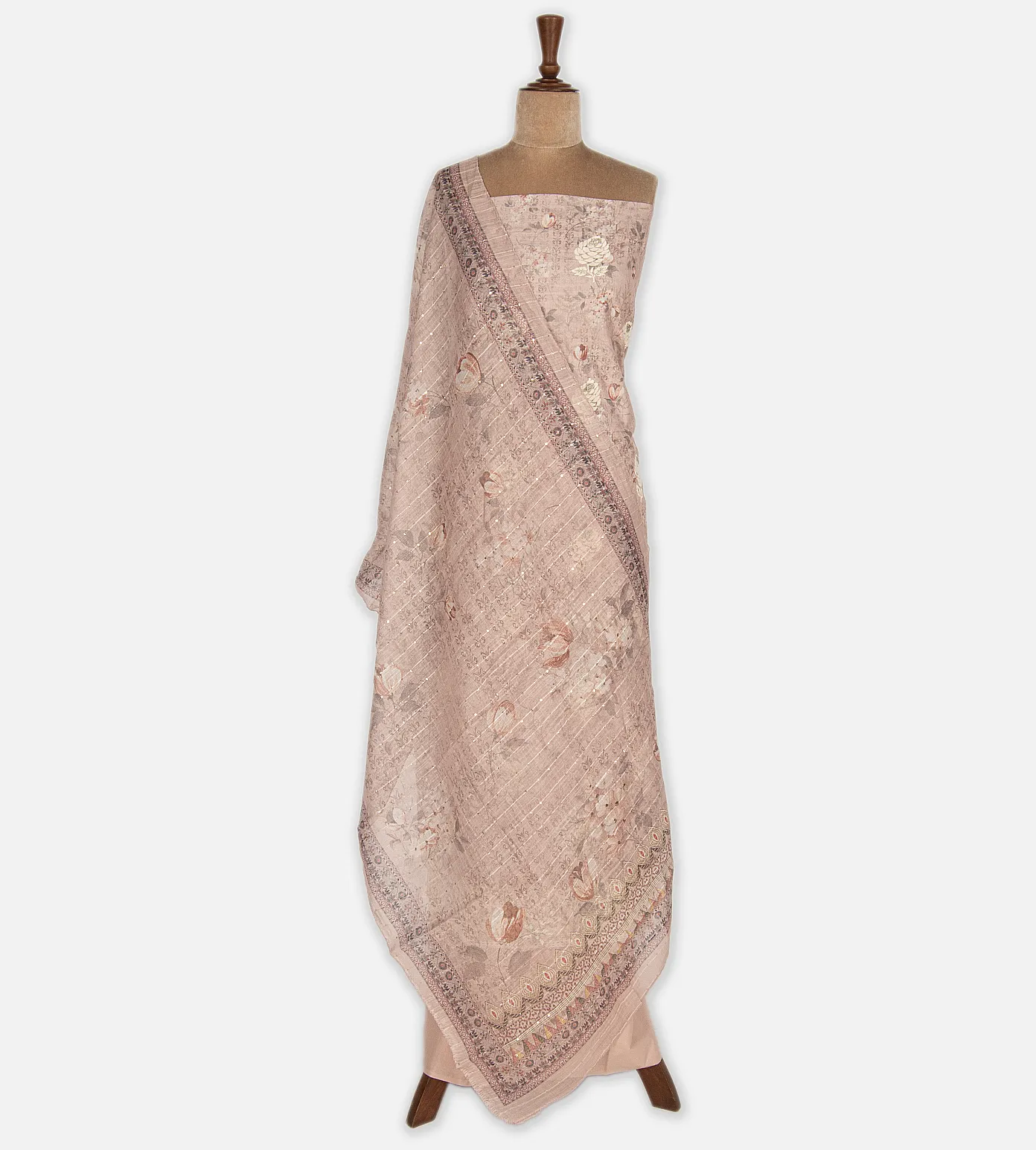 Mauve Mixed Cotton Salwar2