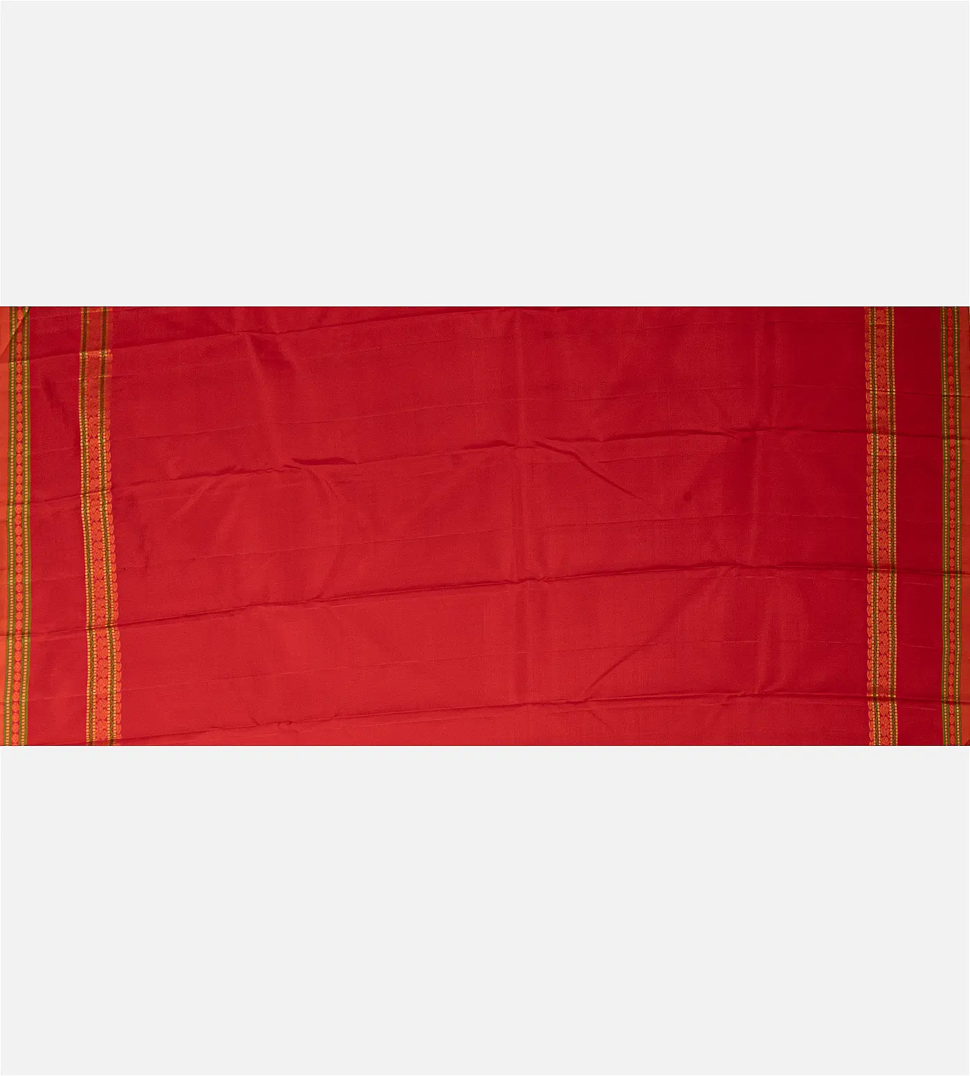 Red Kanchipuram Silk Saree4