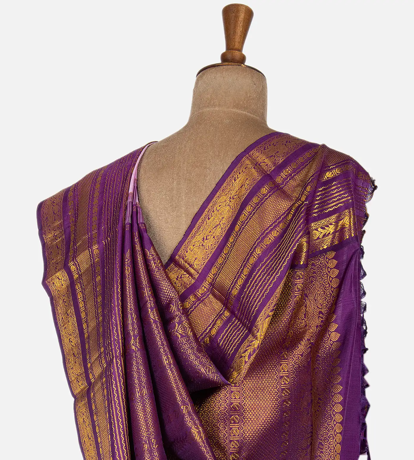 Light Pink Kanchipuram Silk Saree3