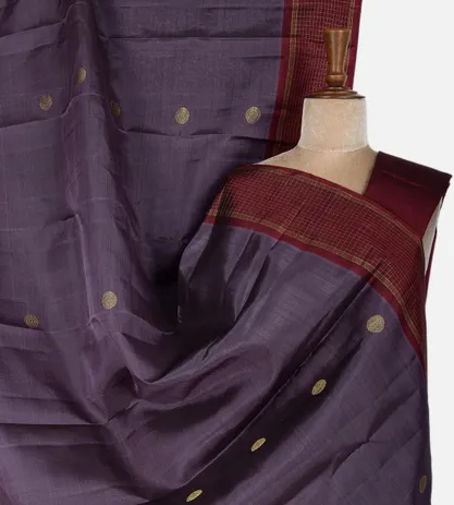 Light Purple Kanchipuram Silk1