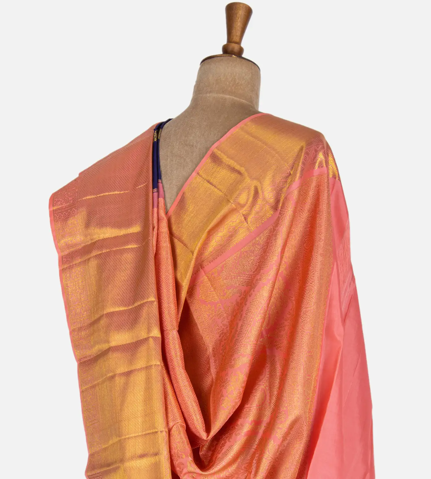 Admiral Blue Kanchipuram Silk Saree3