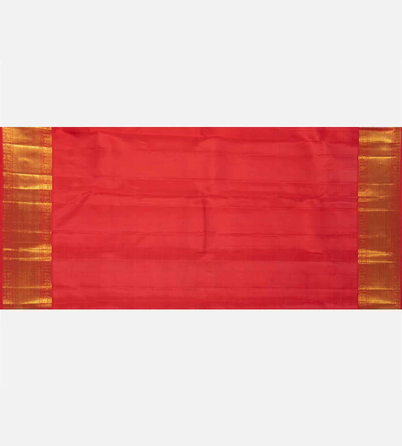 Red Kanchipuram Silk Saree4