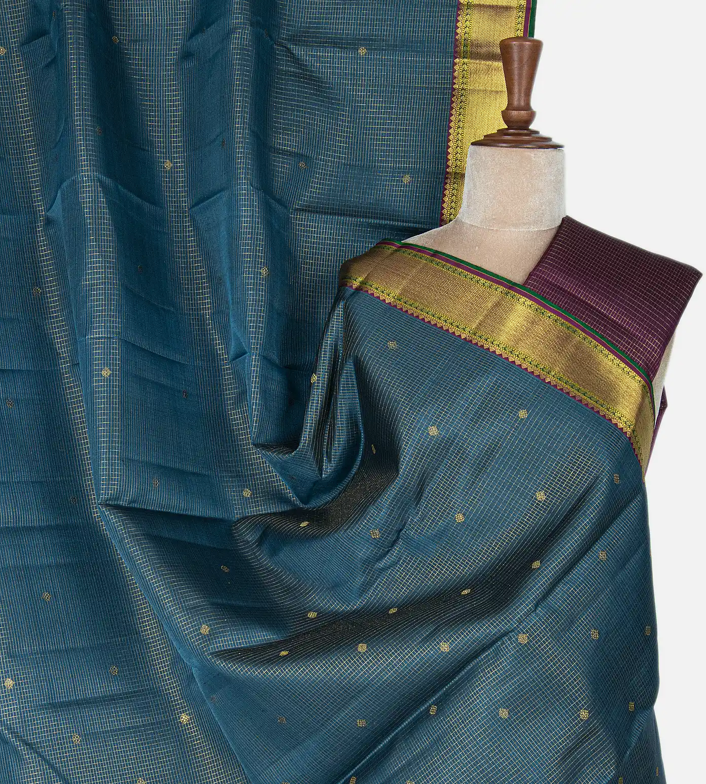 Prussian Blue Kanchipuram1