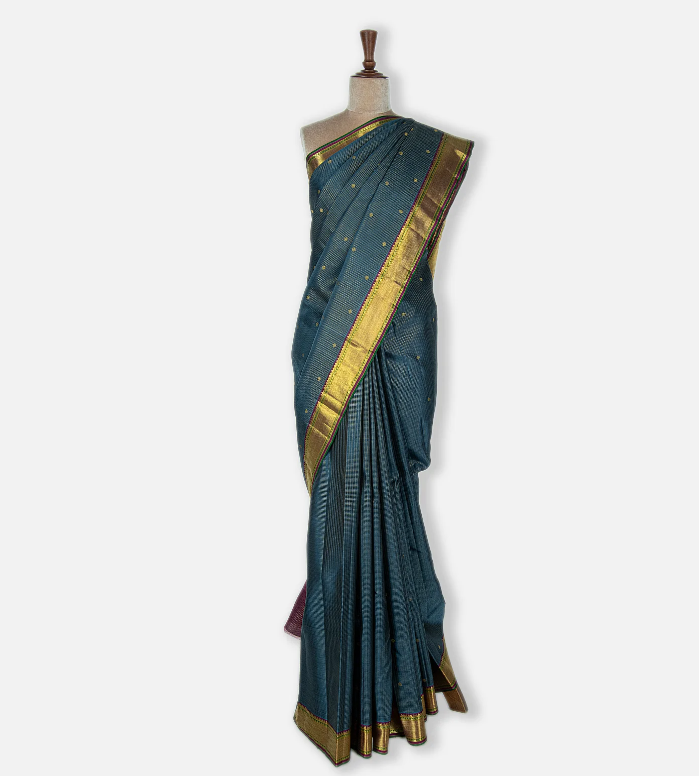 Prussian Blue Kanchipuram2