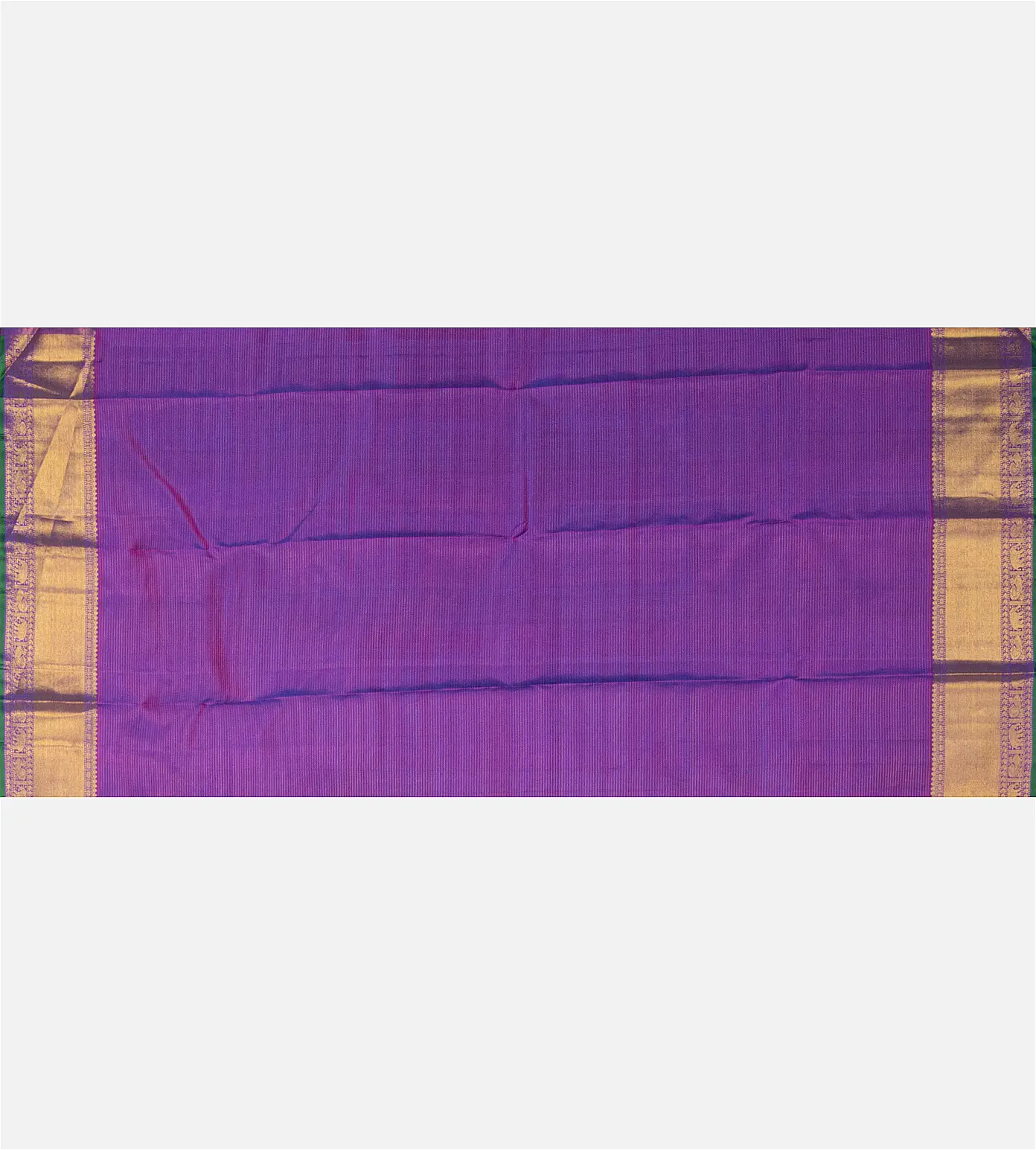 Peacock Blue Kanchipuram Silk Saree4