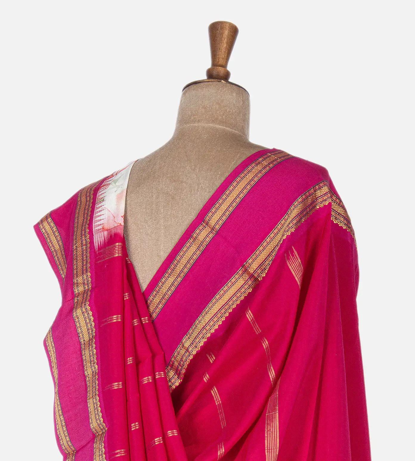 White Soft Silk Silk Saree3