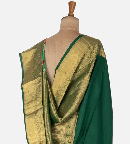 Green Soft Silk Saree3