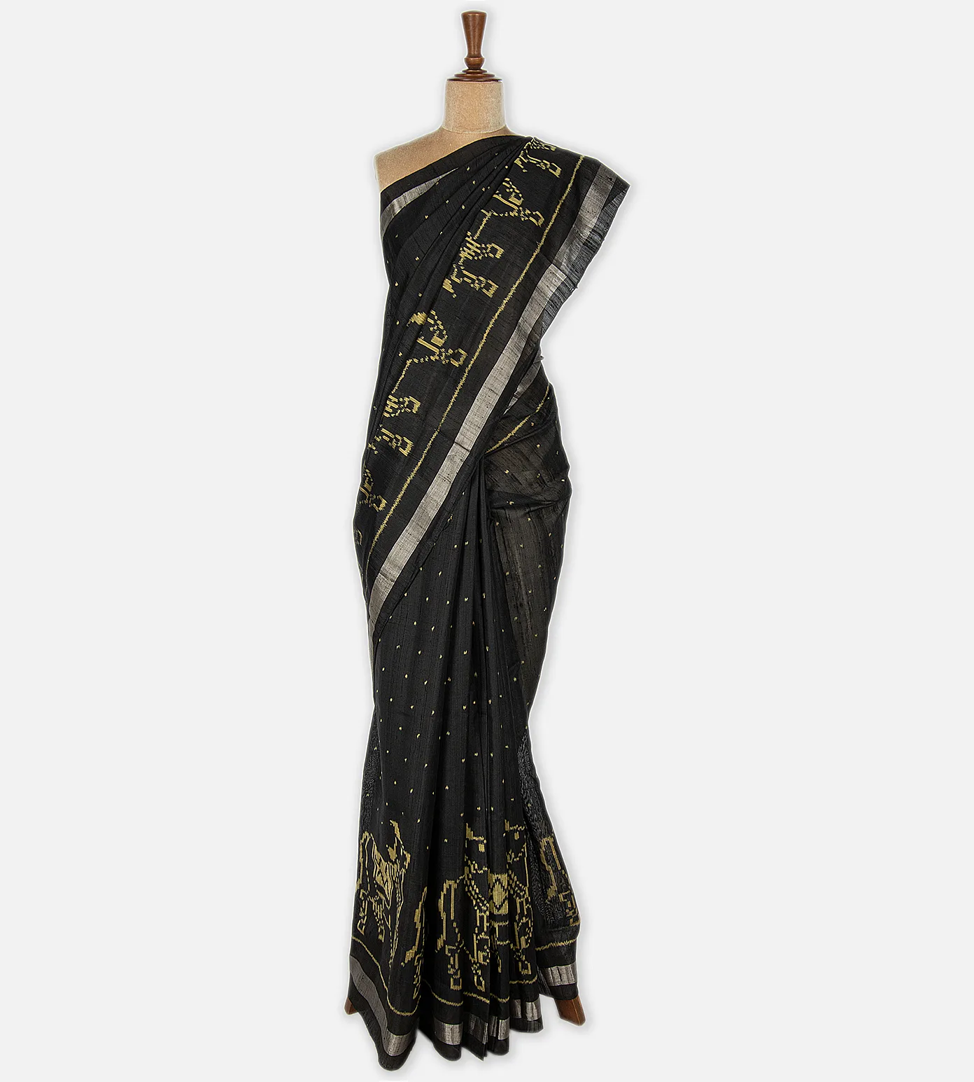 Black Patola Silk Saree2