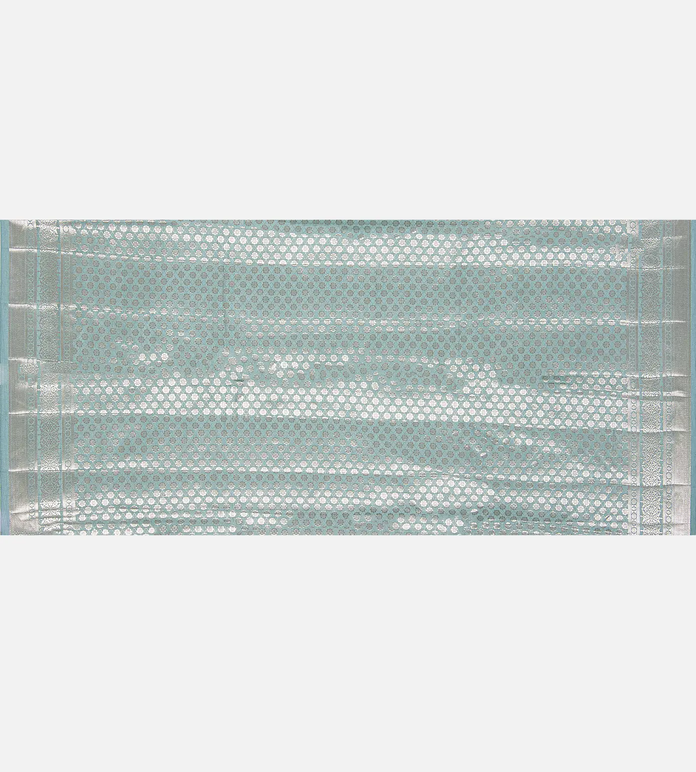 Light Blue Chaniya Silk Saree4