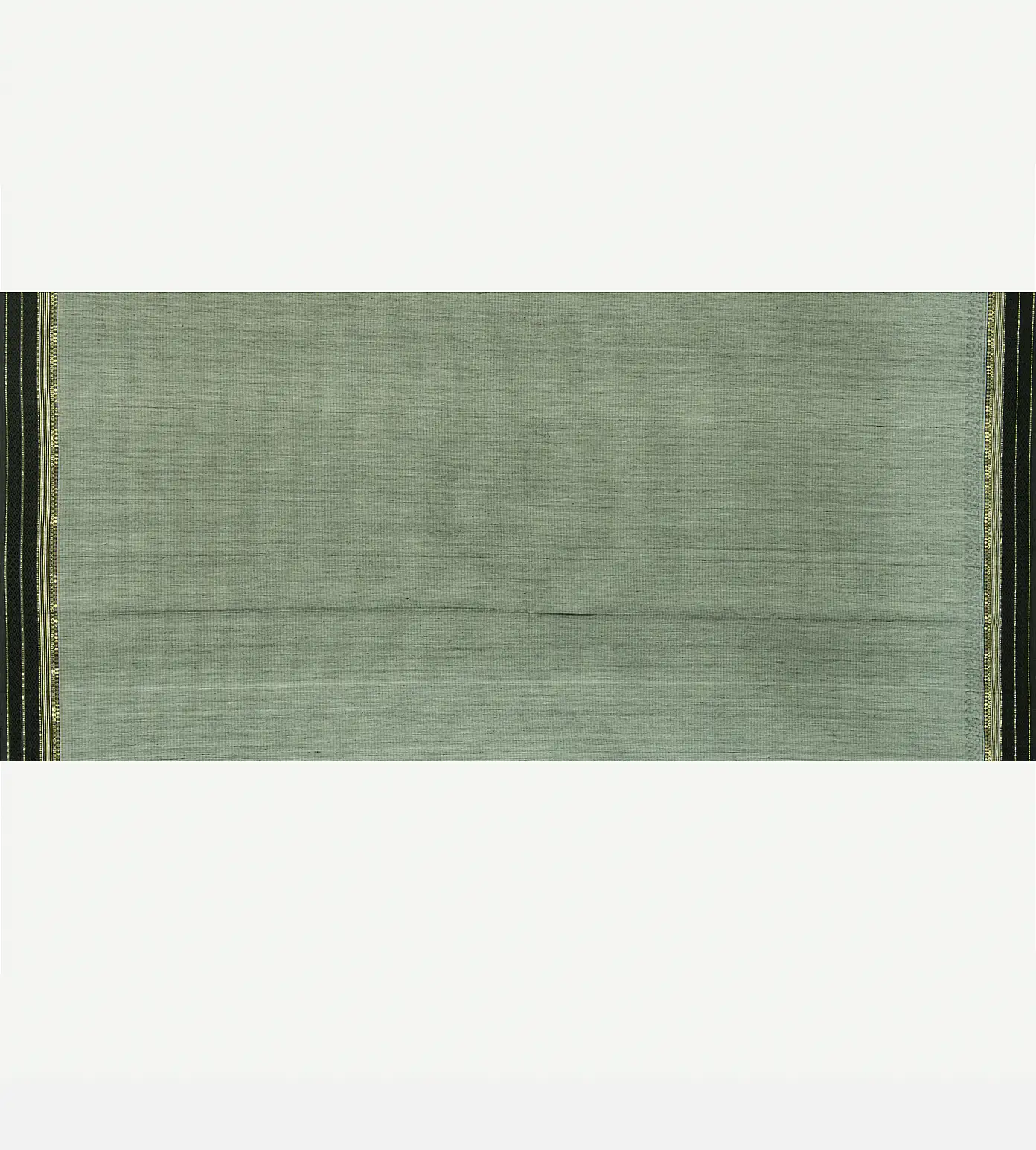 Dark Beige and Off-White Maheshwari Cotton Saree4