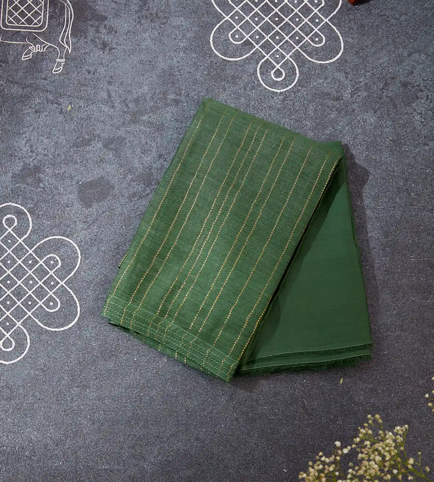 Green Tussar Salwar3