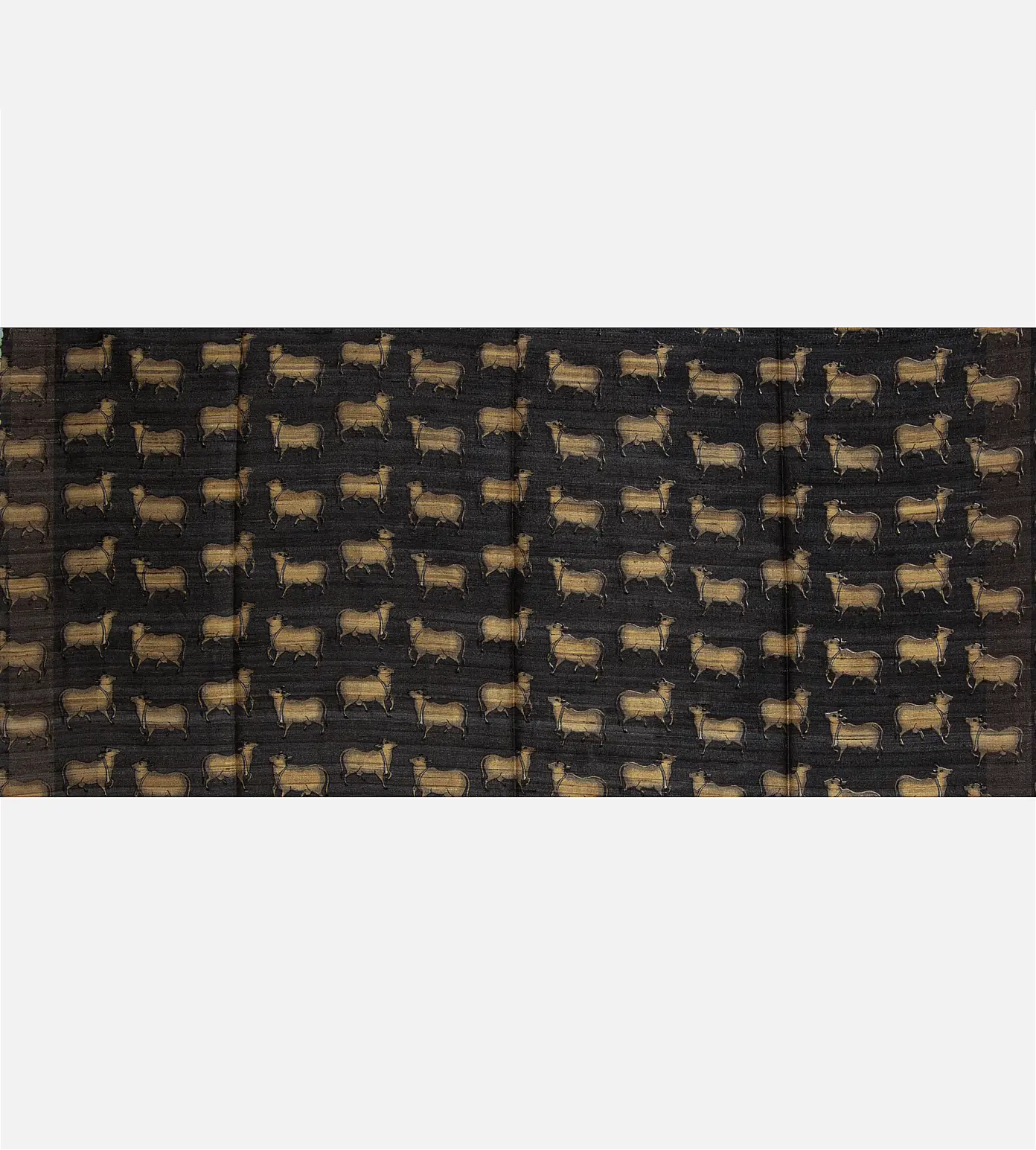 Beige and Grey Tussar Saree4