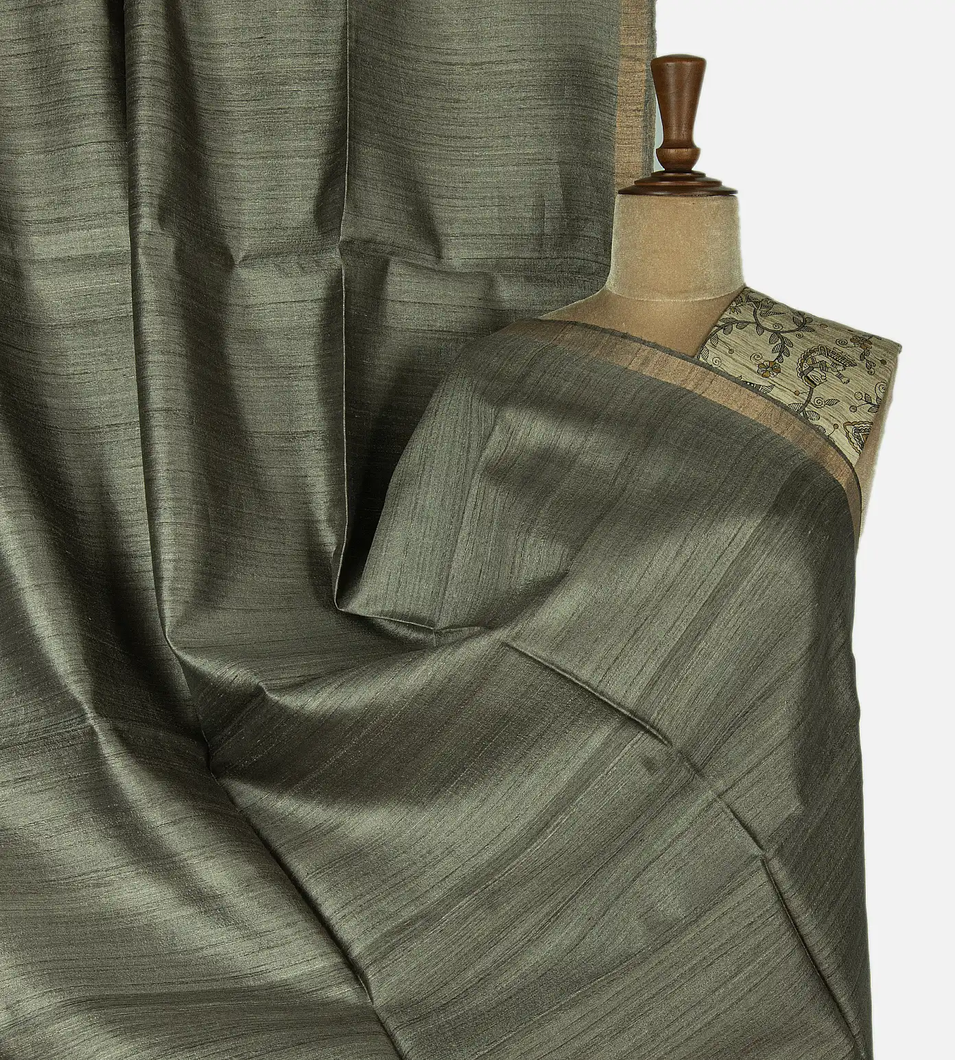 dark-grey-tussar-saree-rv33553-a