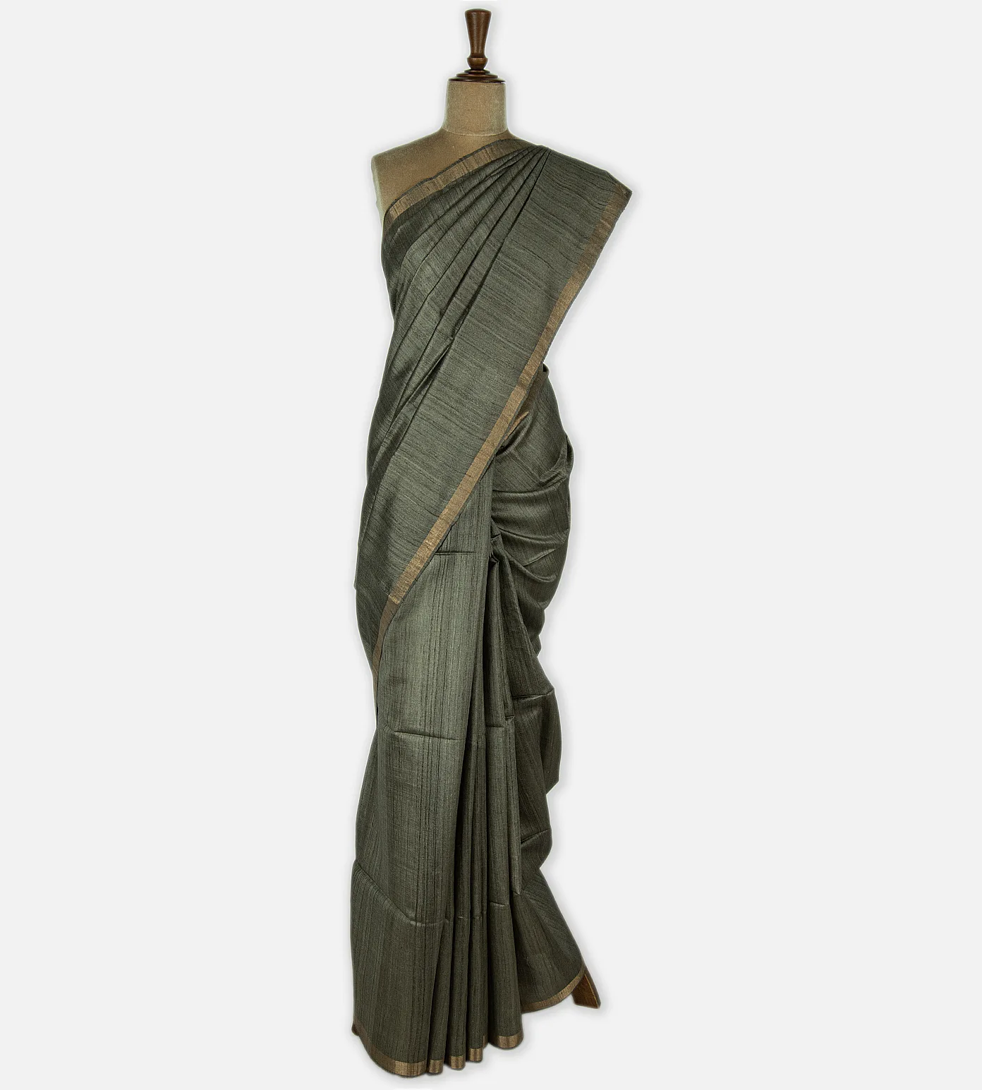 dark-grey-tussar-saree-rv33553-b