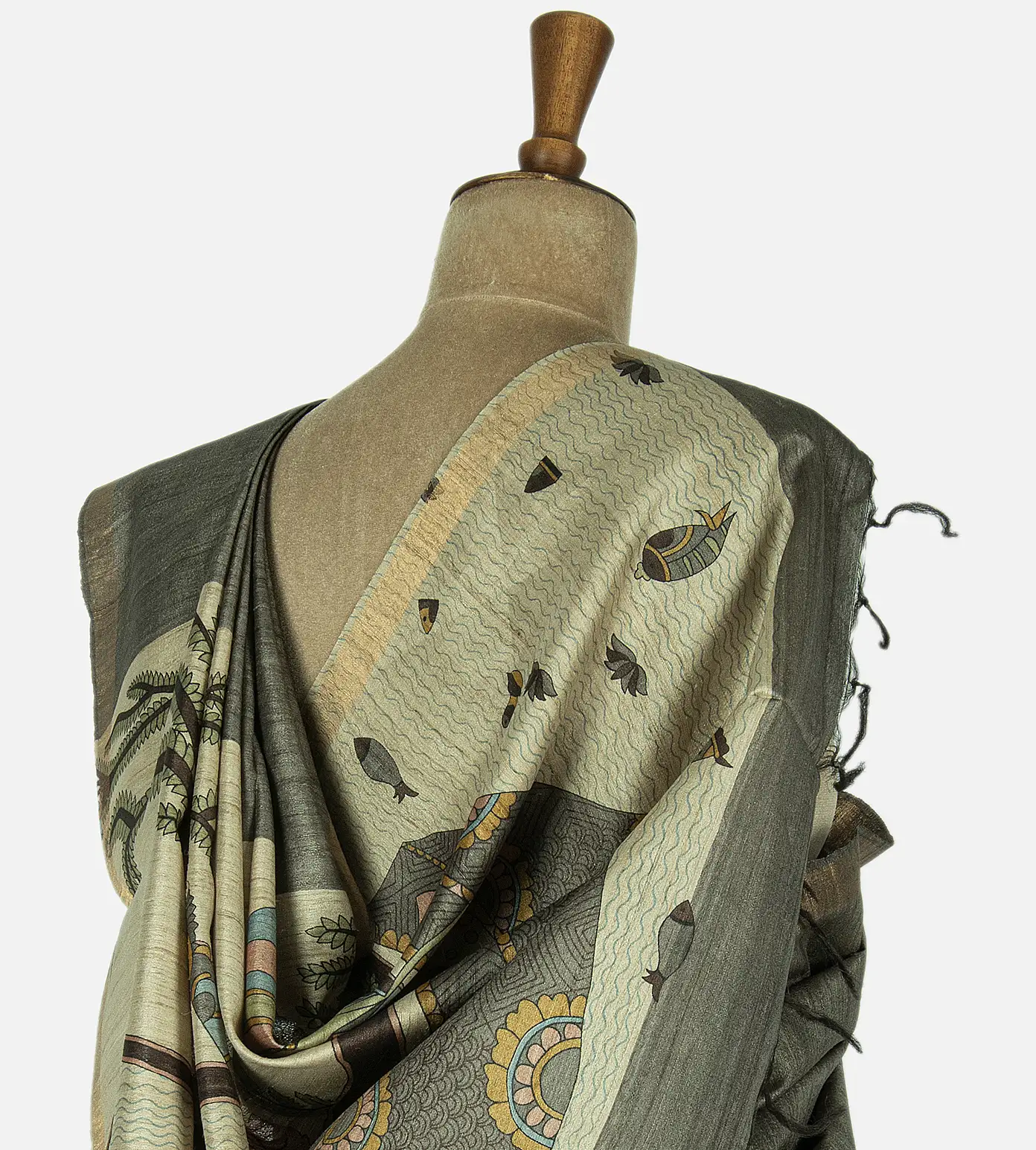 dark-grey-tussar-saree-rv33553-c