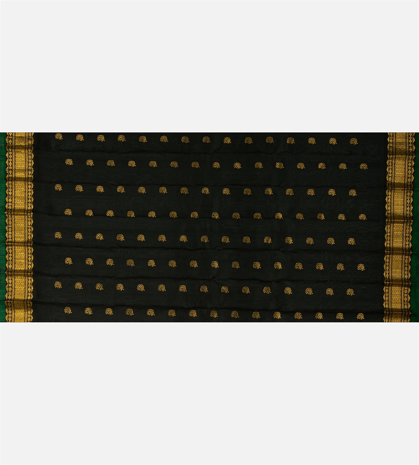 Pastel Green Gadwal Silk Saree4