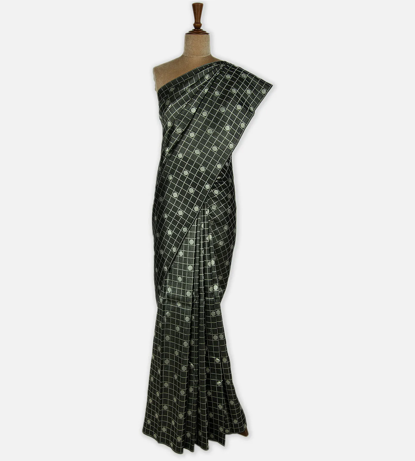 Black Kanchipuram Silk Saree2