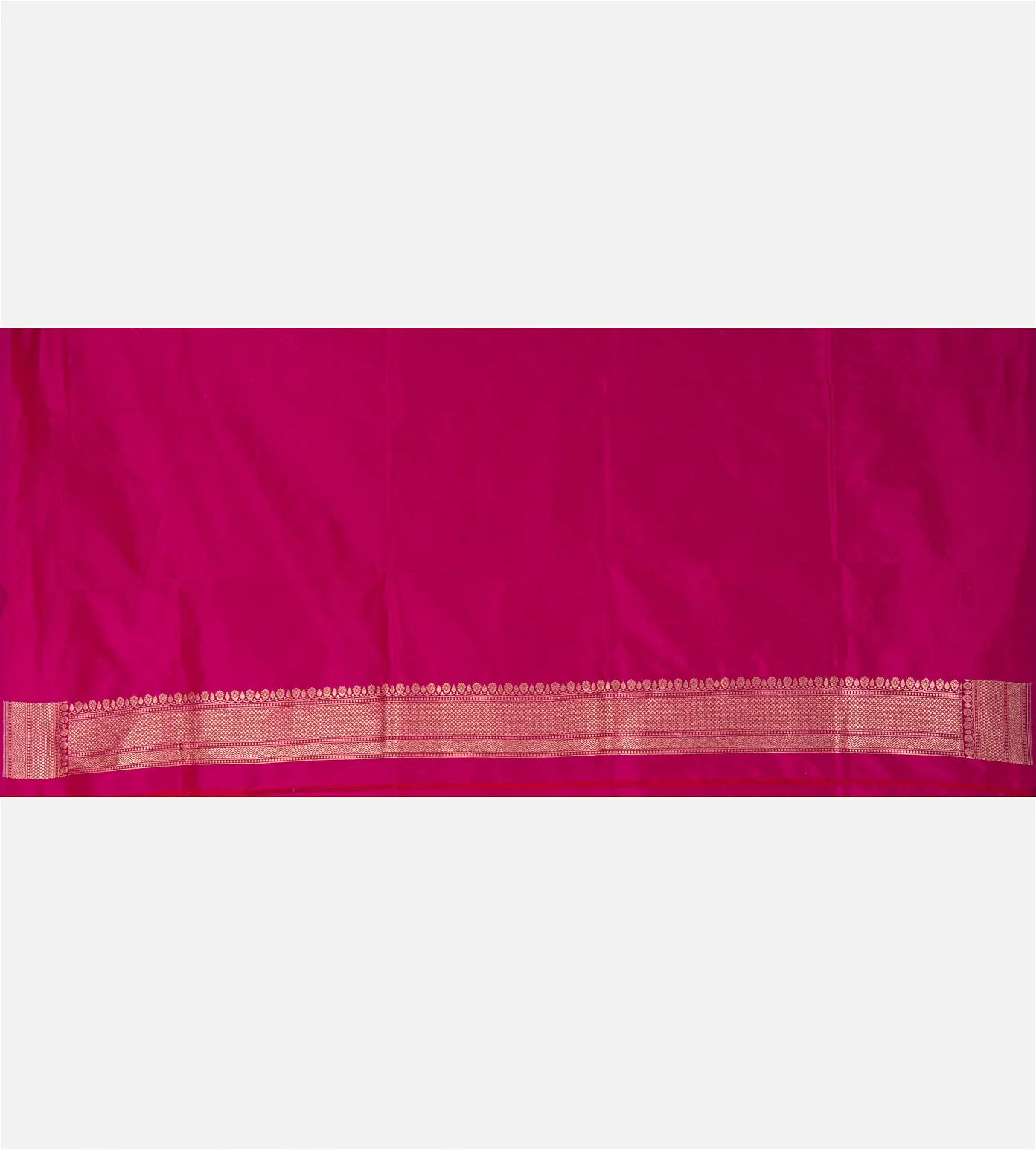 Fuschia Pink Banarasi Silk Saree4