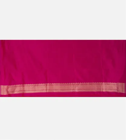 Fuschia Pink Banarasi Silk Saree4