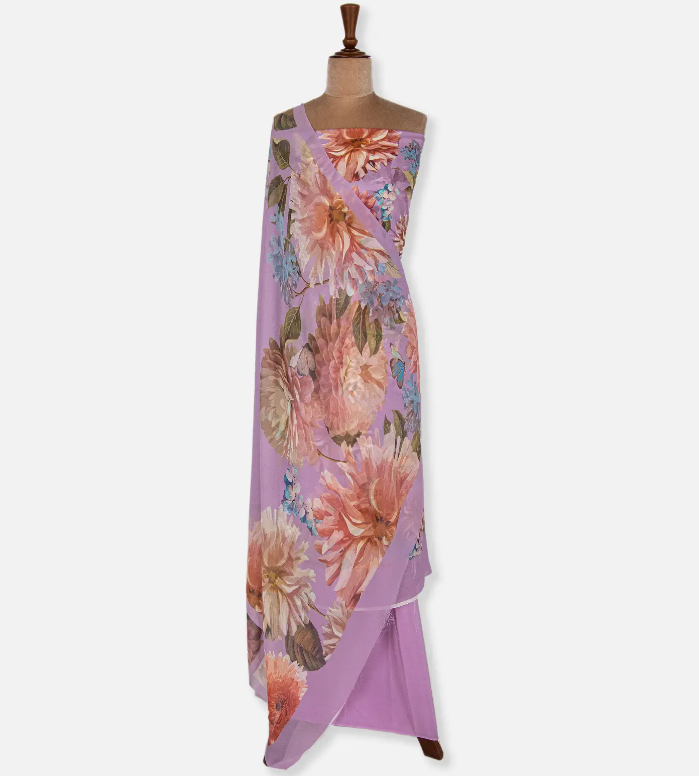 Lavender Crepe Salwar2