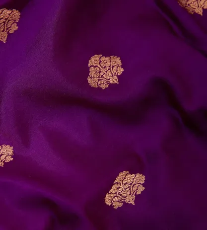 Purple Banarasi Silk Salwar2