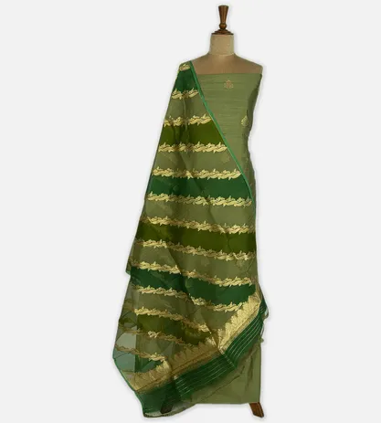 Green Banarasi Silk Salwar2
