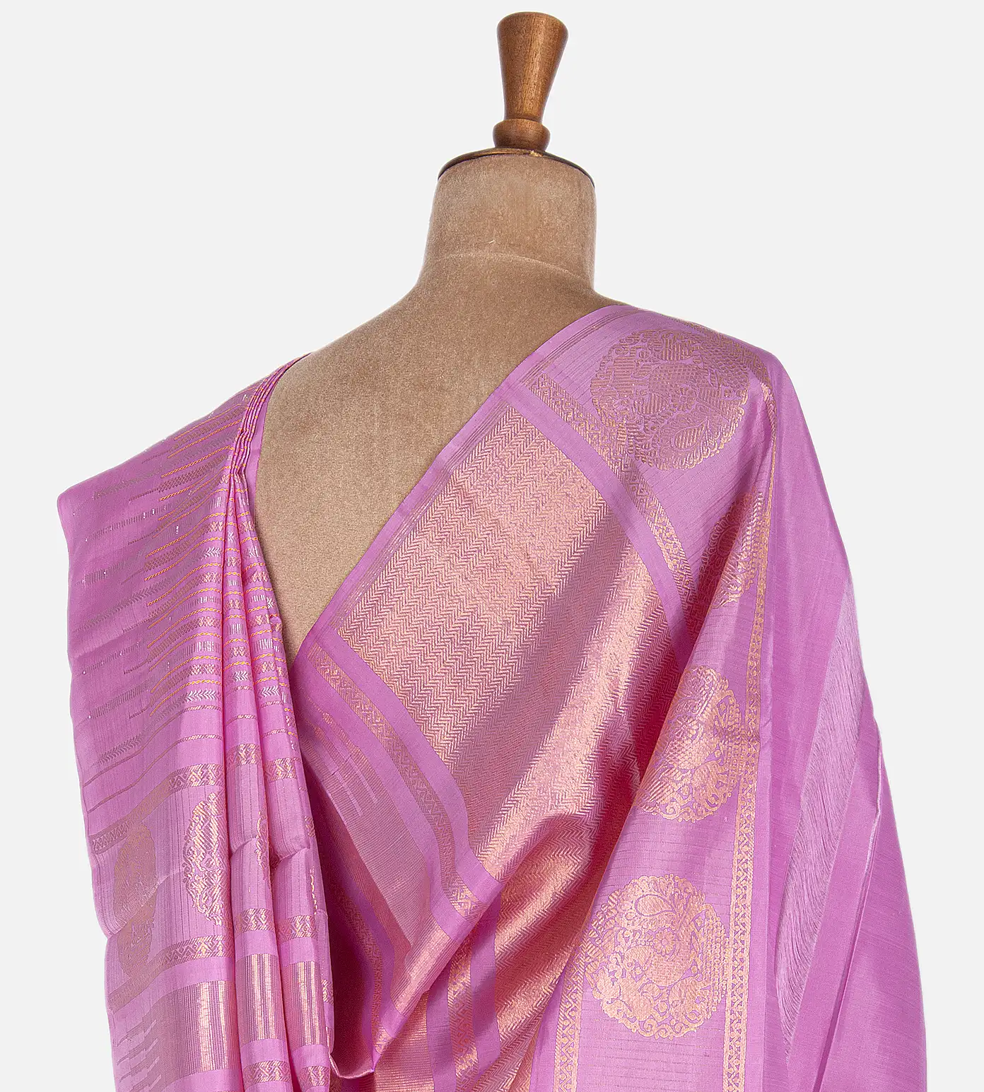 Pink Kanchipuram Silk Saree3