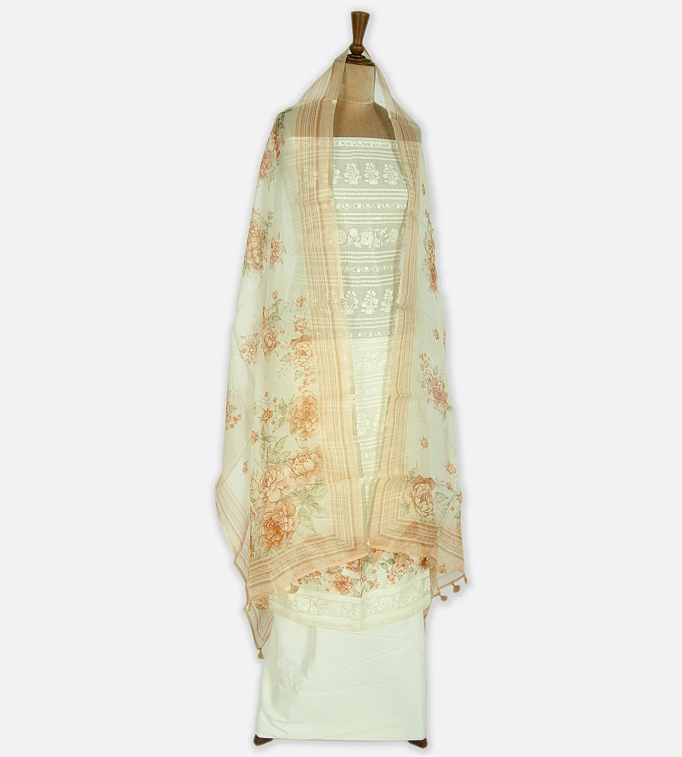 Off-White Organza Embroidery Salwar3