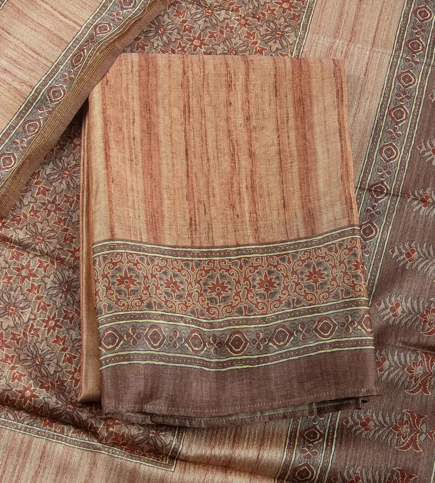 Peach Mixed Cotton Salwar1