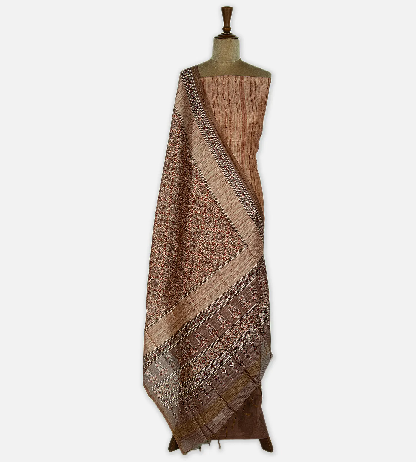 Peach Mixed Cotton Salwar2