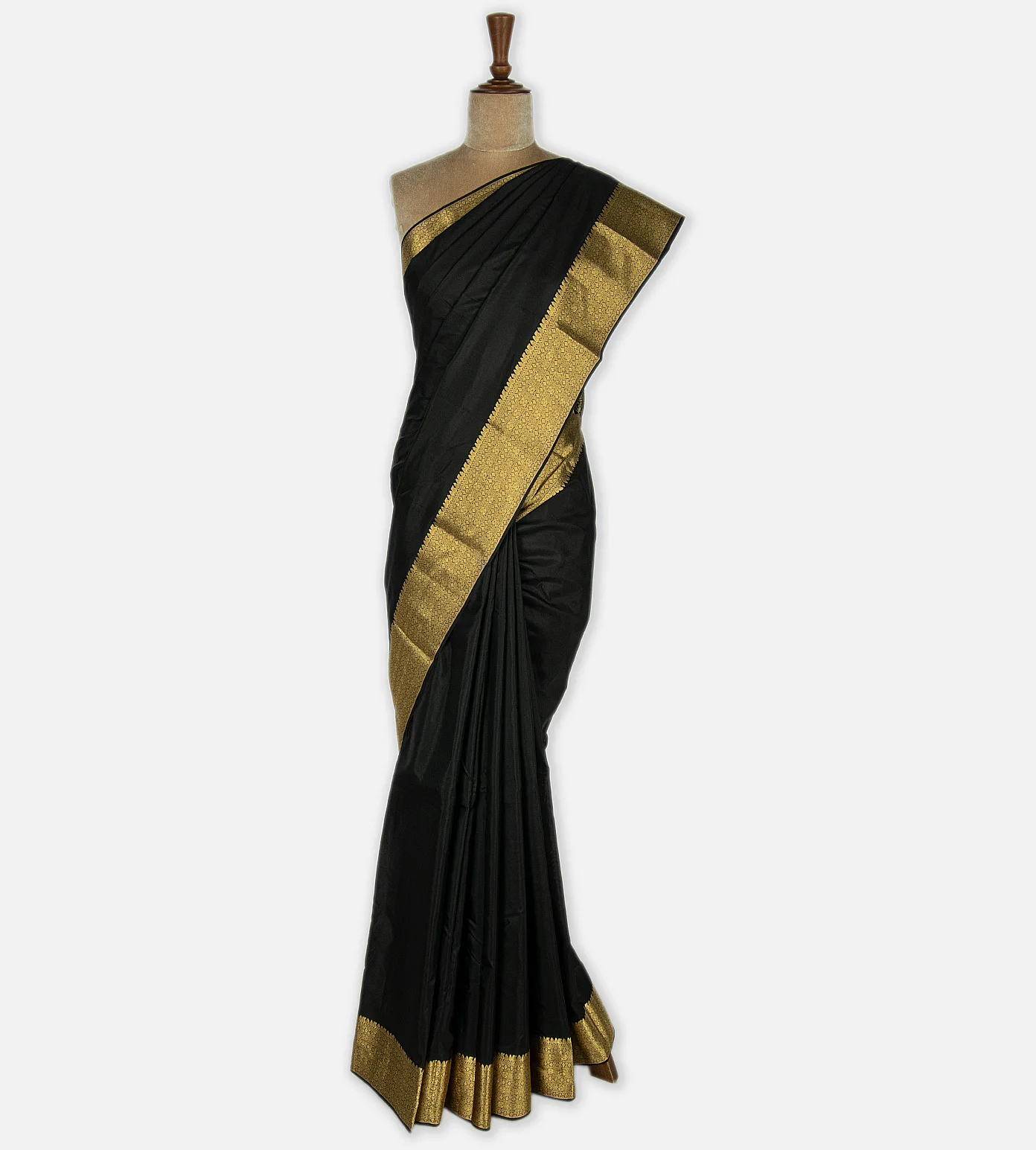 Black Soft Silk Saree2