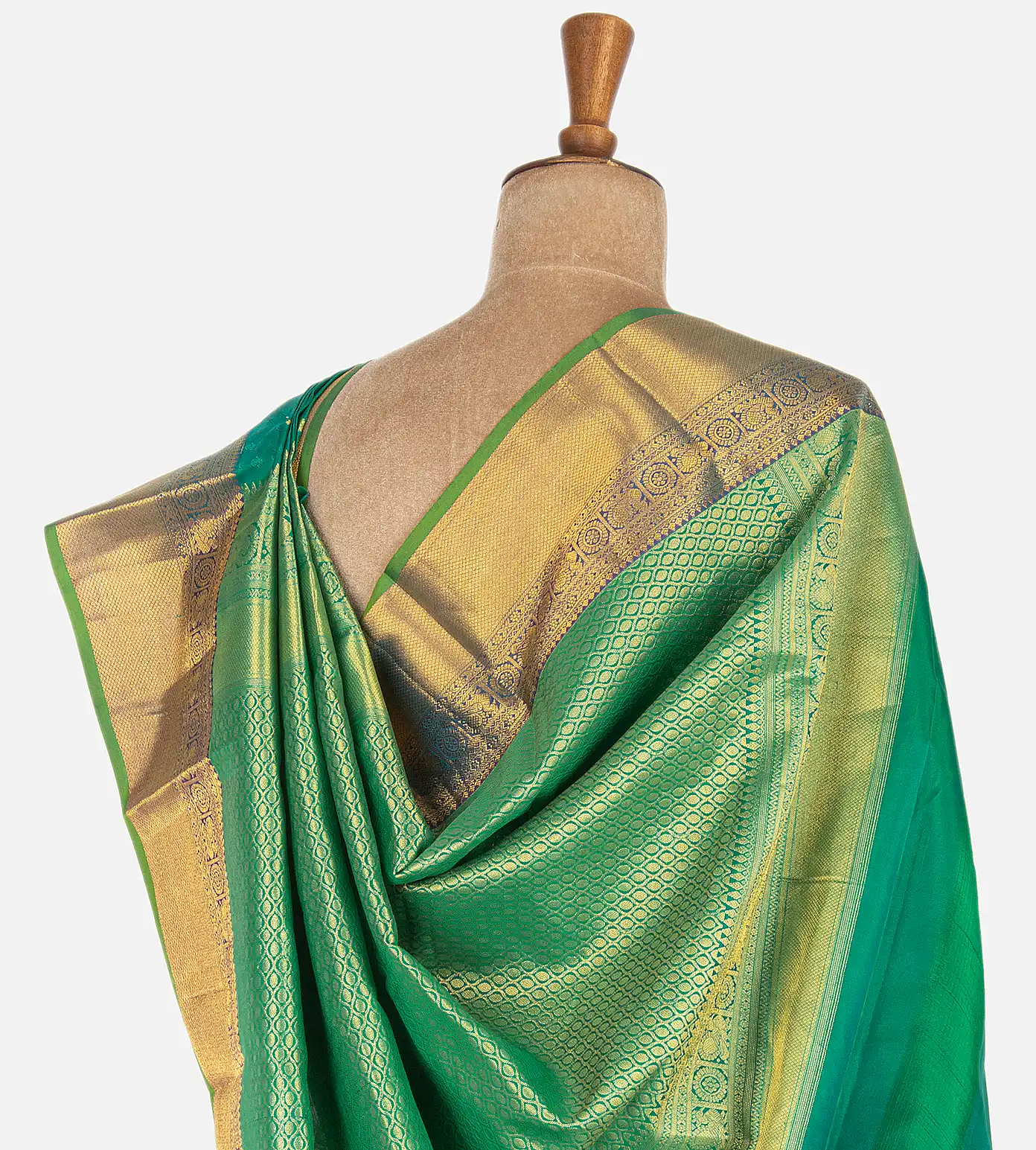 Sea Green Soft Silk Saree3
